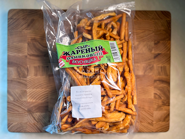 Жареный сыр "ВКУСНЯШКА" (Оливковый) 500гр. в Солнцево