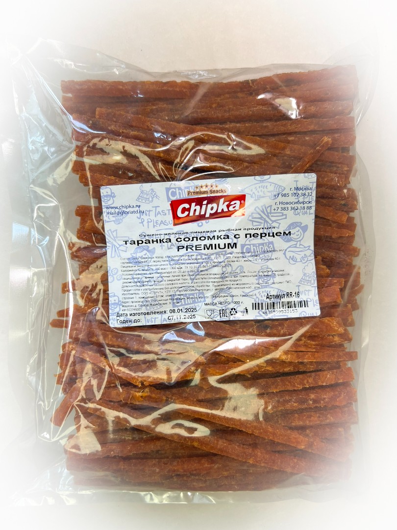Таранка с перцем (соломка) (Chipka ПРЕМИУМ) в Солнцево