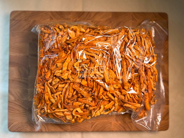 Нитка ЖАРЕНАЯ "Тайский перец" Oktobersnack 1 кг (сырный продукт) в Солнцево