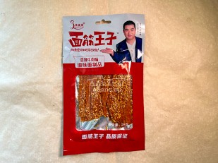 Другие закуски: Мучные полоски КРАСНЫЕ со вкусом пряной говядины 76 гр