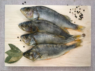 Семга паутинка: Окунь речной вяленый