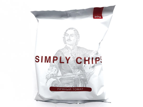 Картофельные чипсы "Simple chips" Пряный томат 80 гр. в Солнцево